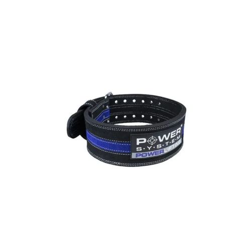 Атлетичний пояс Power System Power Lifting PS-3800 Black/Blue Line L (PS-3800_L_Black_Blue)