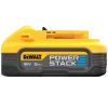 Акумулятор до електроінструменту DeWALT 18 XR Li-lon PowerStack 5Ah, 2 шт. (DCBP518H2) - Зображення 3