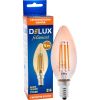 Лампочка Delux BL37B 4 Вт 2700K amber 220В E14 filament (90011682) - Зображення 2