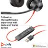 Навушники Poly Blackwire 3320-M USB-A/C (8X220AA) - Зображення 1