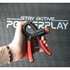 Эспандер PowerPlay кистьовий 10-40 кг Strength Grip Чорно-червоний (PP_4323_Bl/Red) - Изображение 3