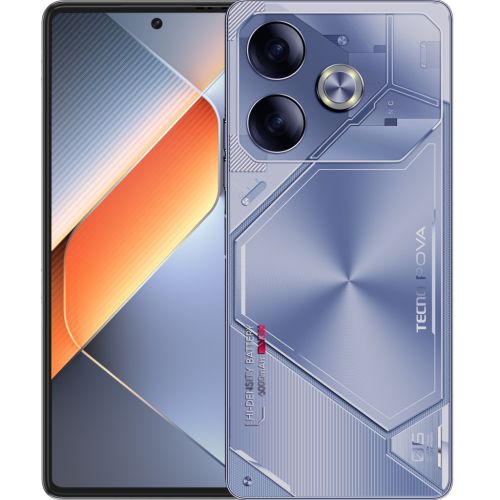 Мобильный телефон Tecno POVA 6 8/256GB Interstellar Blue (4894947019098)