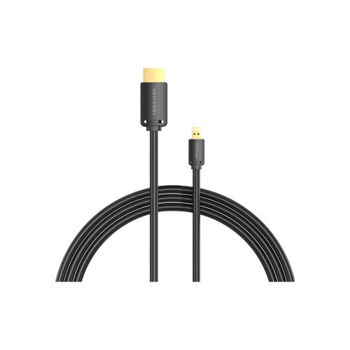 Кабель мультимедійний HDMI to Micro HDMI 1.5m V2.0 4K 60Hz 18Gbps HDR Dolby VENTION (AGIBG)