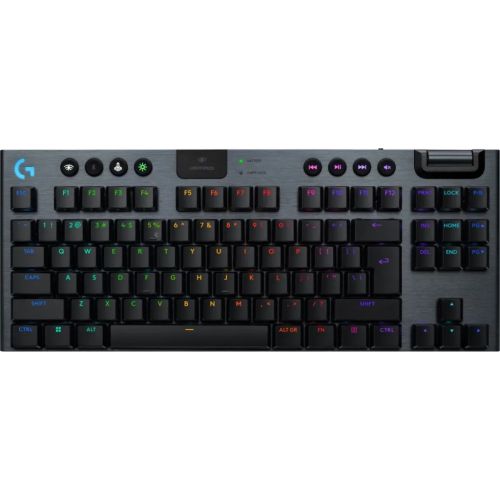 Клавіатура Logitech G915 TKL X Lightspeed Switch-Clicky Wireless/Bluetooth/USB UA Black (920-012757)