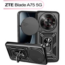 Чехол для мобильного телефона BeCover Military ZTE Blade A75 5G Black (713551) Чехол для мобильного телефона BeCover Military ZTE Blade A75 5G Black (713551)