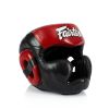 Боксерський шолом Fairtex HG13 Black/Red L (HG13_L_Black/Red) - Зображення 1