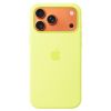Чохол до мобільного телефона Apple iPhone 17 Pro Max Silicone with MagSafe - Neon Yellow Model A3560 (MGFM4ZM/A) - Зображення 3