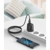 Дата кабель USB 2.0 AM to USB-C 1.0m braided black XO (NB235_C_Black) - Изображение 3