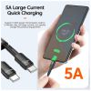 Дата кабель USB-C to USB-C 1.0m 100W black Essager (EXCTT1-XC01) - Зображення 3