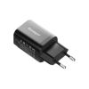 Зарядное устройство Essager 1xUSB + 1xUSB-C PD30W black (ECTPQS-ZTB01) - Изображение 1