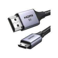 Кабель мультимедійний HDMI M to HDMI mini M 1.0m 8K HD163 black Ugreen (15514)
