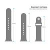 Ремінець до смарт-годинника Armorstandart Sport Band (3 Straps) для Apple Watch 49/46/45/44/42 (Series 1-3) Grey (ARM51950) - Зображення 2