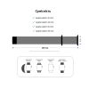 Ремінець до смарт-годинника Armorstandart Sport Band (3 Straps) для Apple Watch 49/46/45/44/42 (Series 1-3) Grey (ARM51950) - Зображення 3