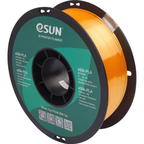 Пластик для 3D-принтера eSUN ePLA-Silk 1,75mm 1kg DARK YELLOW (EPLA-SILK-P175DY1)