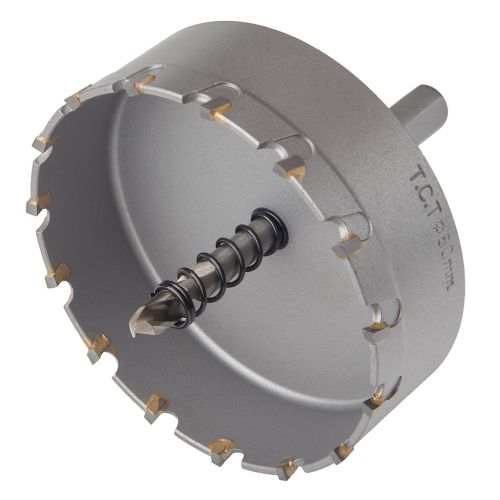 Сверло Alloid Base, корончате, твердосплавне, по металу, 80мм (TS-10080)
