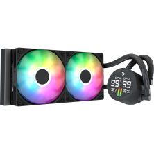 Система жидкостного охлаждения AeroCool Abyss L240R Digi Black (ACLA-AD24117.11)