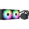 Система жидкостного охлаждения AeroCool Abyss L240R Digi Black (ACLA-AD24117.11) - Изображение 1