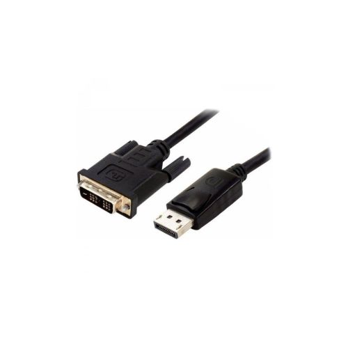 Кабель мультимедийный Display Port to DVI 24+1pin 1.8m (DVI-D) Atcom (9504)