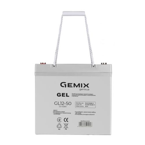 Батарея до ДБЖ Gemix GL 12В 50 Ач (GL12-50)