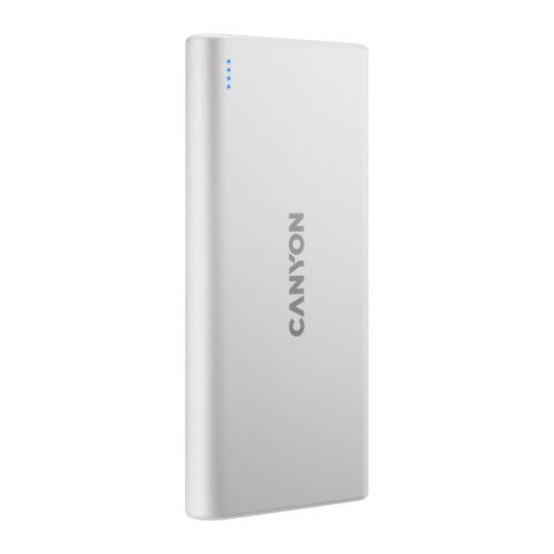 Батарея універсальна Canyon PB-106 10000mAh Input 5V/2A, Output 5V/2.1A(Max) (CNE-CPB1006W)