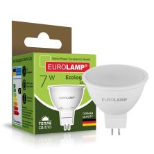 Лампочка Eurolamp LED SMD MR16 7W GU5.3 3000K 220V (LED-SMD-07533(P))