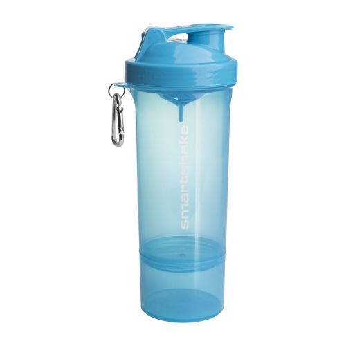 Шейкер спортивний SmartShake Slim 500ml Neon Blue (10253101)