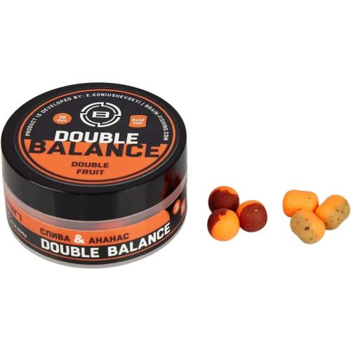 Бойл Brain fishing Double Balance Double Fruit (cлива + ананас) 10+8х12mm (1858.21.73)