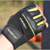 Перчатки для фитнеса PowerPlay 9058 Energy чорно-жовті M (PP_9058_M_Energy) - Изображение 1