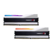 Модуль памяти для компьютера DDR5 32GB (2x16GB) 8000 MHz Trident Z5 RGB Silver G.Skill (F5-8000J3848H16GX2-TZ5RS)