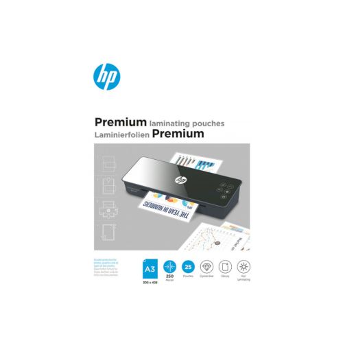Плівка для ламінування HP Premium Laminating Pouches, A3, 250 Mic, 303x426, 25 pcs (9128) (838152)