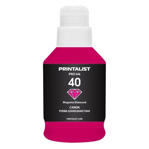 Чернила Printalist Canon GI-40 для G5040/G6040 190г Magenta (PL40M)