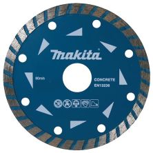 Круг відрізний Makita алмазний по бетону турбо 230х22.23 мм (D-41654)