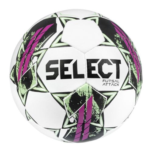 М'яч футзальний Select Attack v22 біло-рожевий Уні 4 (5703543298419)