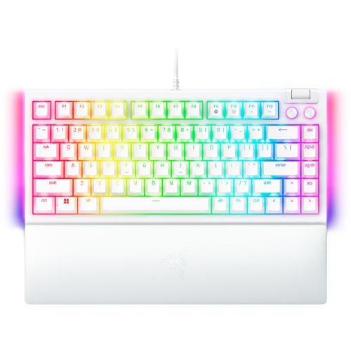 Клавіатура Razer BlackWidow V4 75 USB UA White (RZ03-05001700-R3M1)