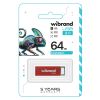 USB флеш накопичувач Wibrand 64GB Chameleon Red USB 2.0 (WI2.0/CH64U6R) - Зображення 1