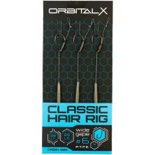 Повідець OrbitalX Classic Hair Rig Wide Gape 4 25lb 20cm (3шт/уп) camo (694.00.00)