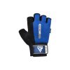 Рукавички для фітнесу RDX W1 Half Blue Plus XL (WGA-W1HU-XL+) - Зображення 2