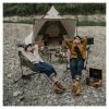 Крісло складане Naturehike качалка NH21JJ004 Темно-зелене (6976023927775) - Зображення 2