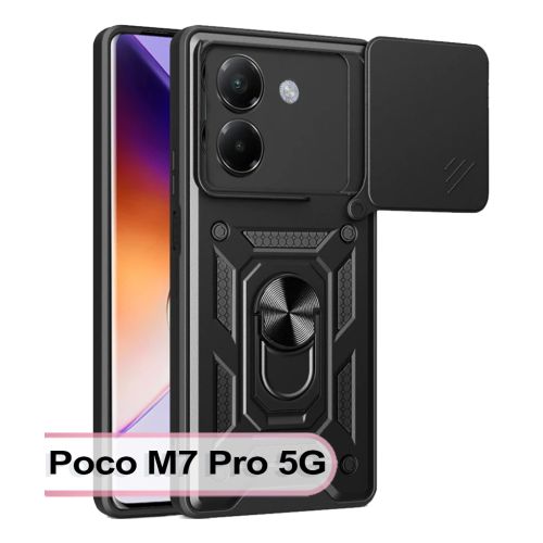 Чехол для мобильного телефона BeCover Military Poco M7 Pro 5G Black (713465)