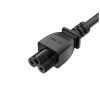 Кабель питания C5 1.0m black ColorWay (CW-CBP084-BK) - Изображение 3