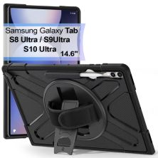 Чехол для планшета BeCover Heavy Duty Samsung Galaxy Tab S8 Ultra/S9 Ultra/S10 Ultra (X900/X906/X910/X916/X920/X926) 14.6 (713664)