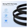 Кабель для передачі даних SATA 3 Data Cable 0.5m 90° corner US217 Black UGREEN (30797) - Зображення 3