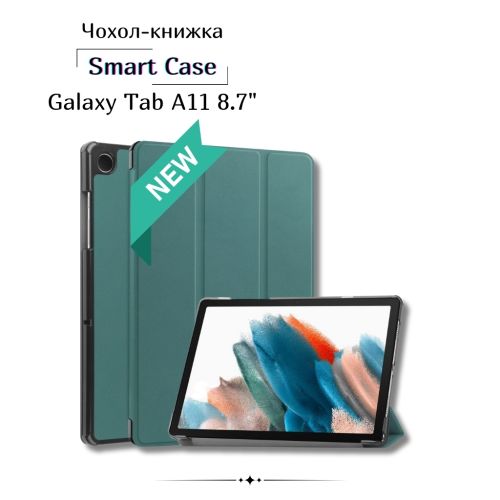 Чехол для планшета BeCover Smart Case Samsung Galaxy Tab A11 SM-X133/X135 8.7 Dark Green (713968)