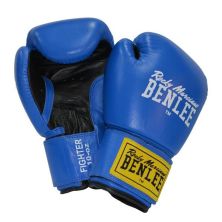 Боксерские перчатки Benlee Fighter 10oz Blue/Black (194006 (blue/blk) 10oz)