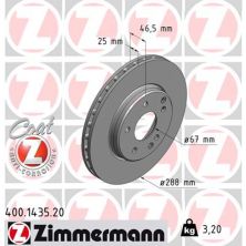 Гальмівний диск ZIMMERMANN 400.1435.20