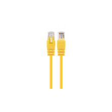 Патч-корд 1м UTP cat 6 CCA yellow Cablexpert (PP6U-1M/Y)