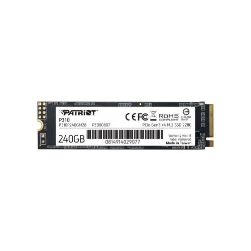 Накопитель SSD M.2 2280 240GB Patriot (P310P240GM28)