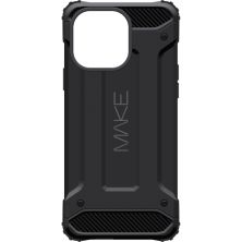 Чехол для мобильного телефона MAKE Apple iPhone 14 Panzer Black (MCN-AI14BK)