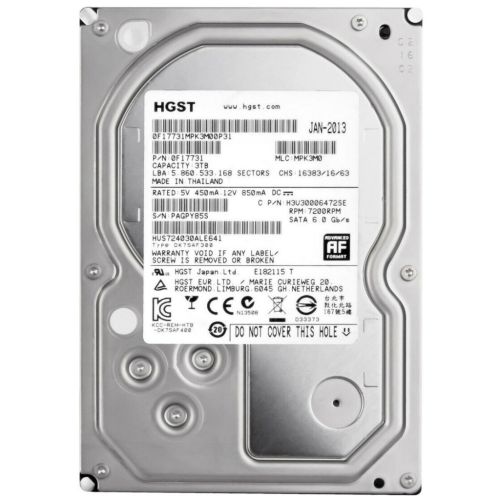 Жорсткий диск 3.5 2TB WDC Hitachi HGST (# HUA723020ALA640 #)