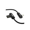 Дата кабель NB38 USB - Lightning + Lightning Audio 1.0m 2.4А Black XoKo (XO-NB38) - Зображення 2